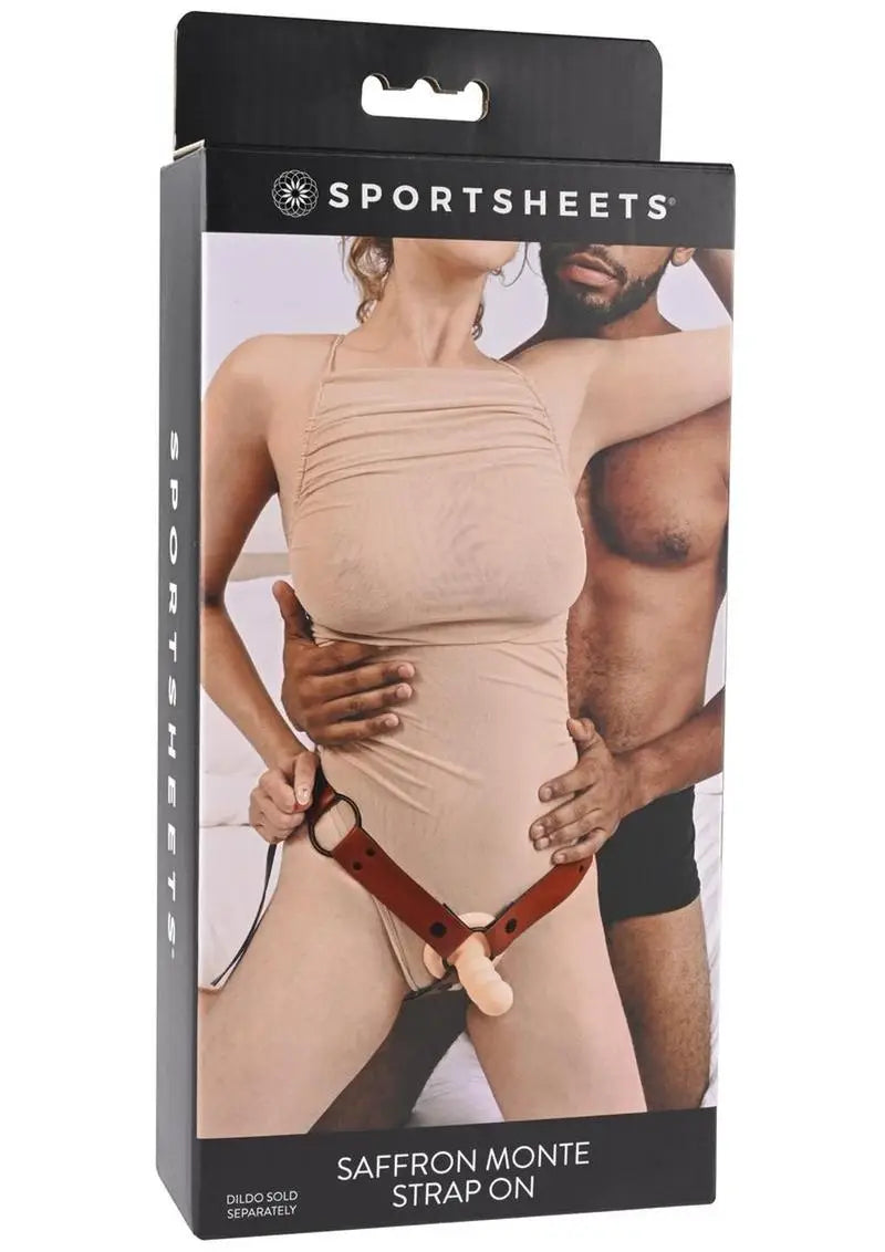 Saffron Monte Strap-On Harness – Red/Black