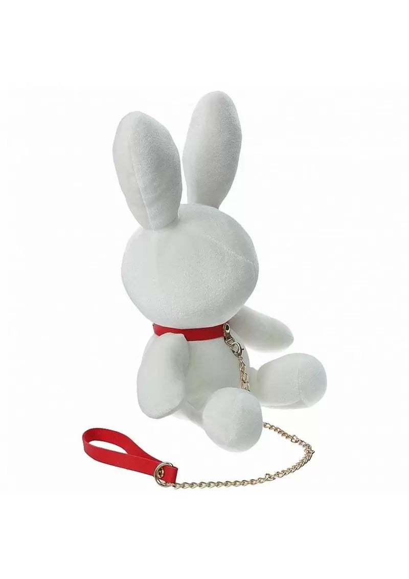 S-Line Rabbit Bondage Velvet – Small – White
