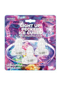 Light Up Pecker Ice Cubes – Clear