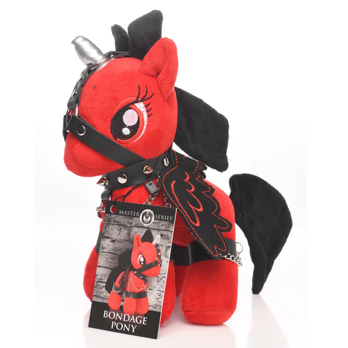 Master Series Bondage Pony – Red