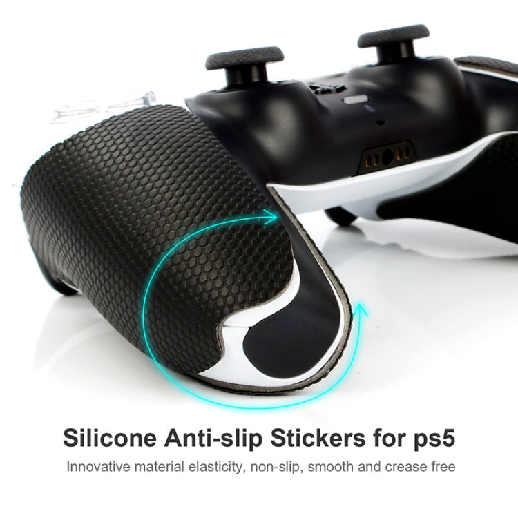 Sony PS5 CH-PS5-001 Game Handle Anti-slip Protective Sticker(Black)
