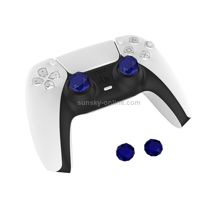 2 PCS Diamond Texture Games Grip Caps for PS5