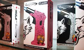 Pink-Black Spatter-Wulf Mods Clash Torch
