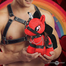 Master Series Bondage Pony – Red